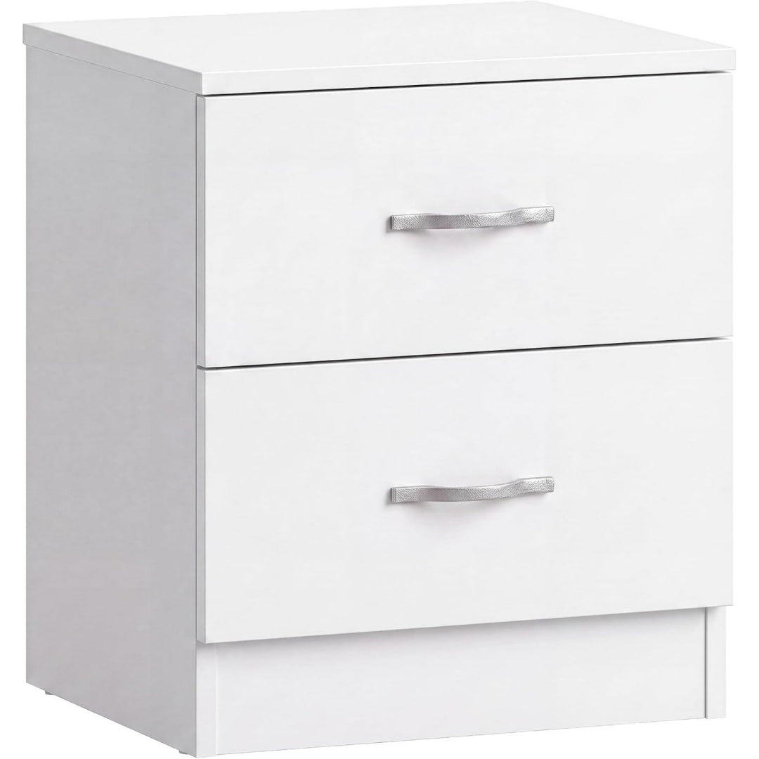 Table de nuit moderne gris clair