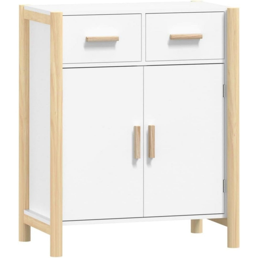 Credence beige 62 cm, de rangement compact