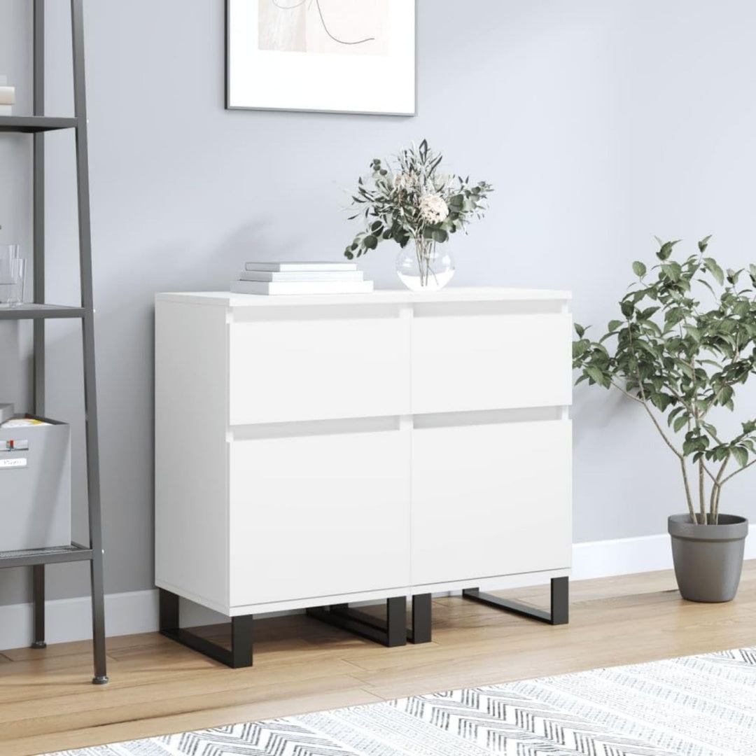 Moderne chiffonnier gris clair robuste et stable