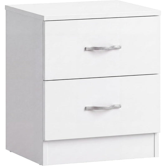 Table de nuit moderne gris clair
