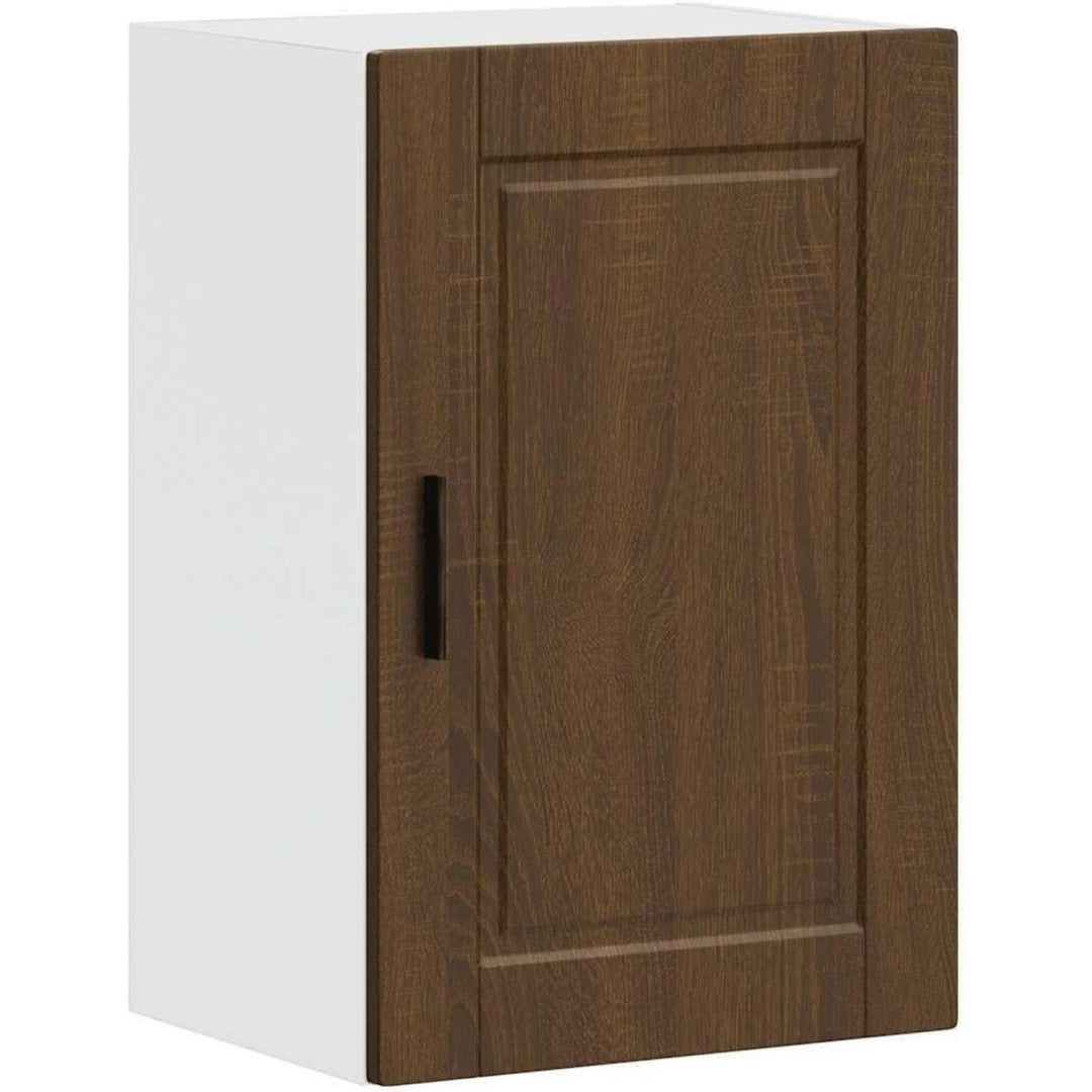 Marron mat, tour de rangement en bois 40 x 31 x 60 cm