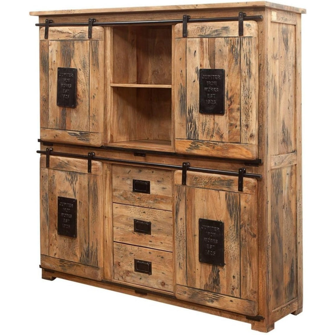 Buffet 150 cm de large marron