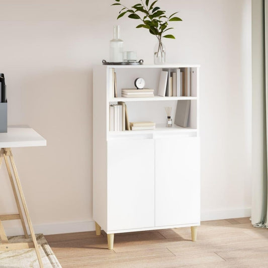 Un meuble qui suit votre quotidien, meuble de rangement gris clair en bois