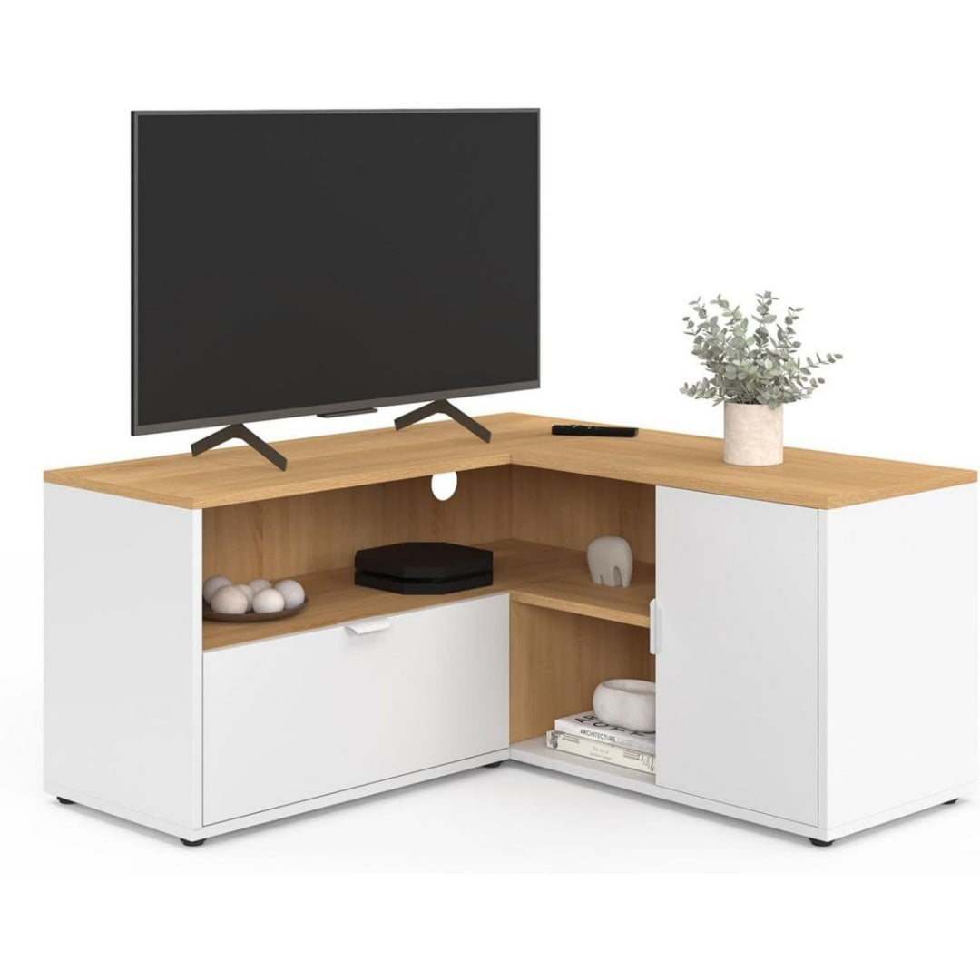 Meuble tele gris 90 x 90 x 45, structure metallique