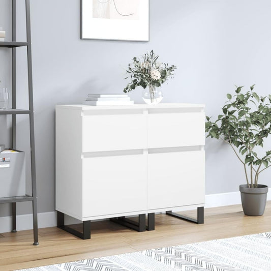 Moderne chiffonnier gris clair robuste et stable