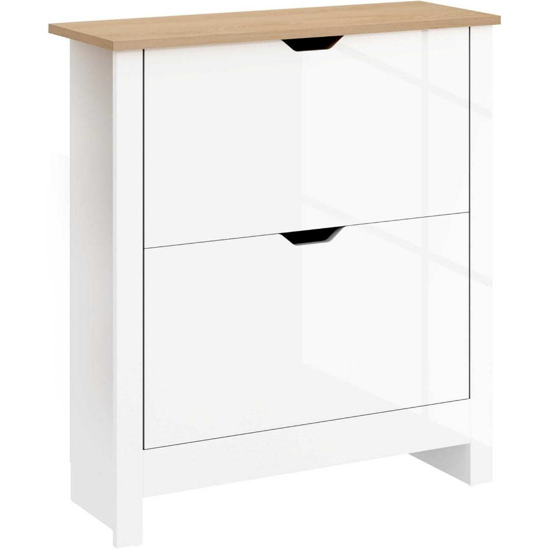 Jolie armoire a chaussures avec 2 niveaux