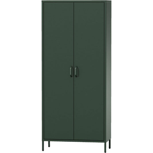 Armoire 80 x 185 x 45 cm vert fonce