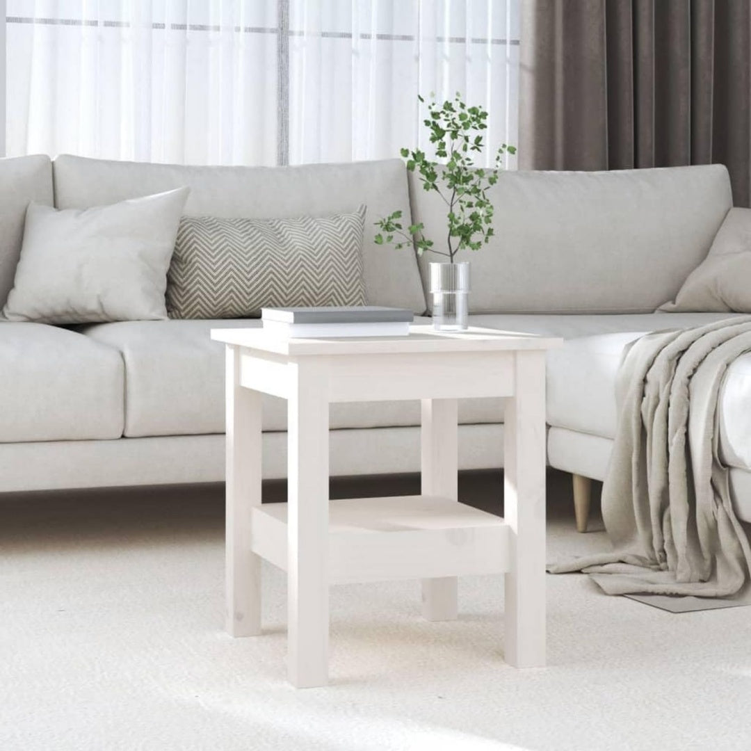 Table basse gris clair 35 x 35 x 40 cm