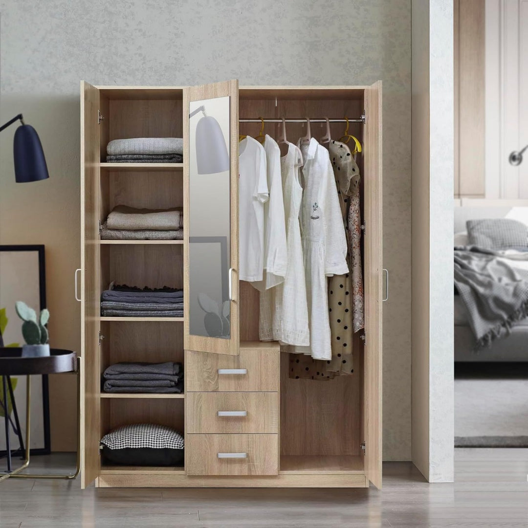 Grande armoire en chene et MDF