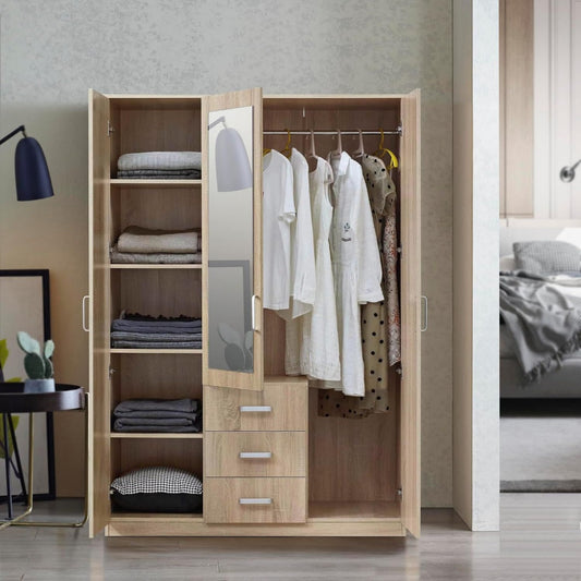 Grande armoire en chene et MDF