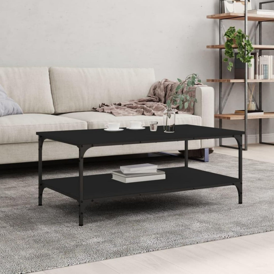 Table basse gris 100 x 55 x 40 cm