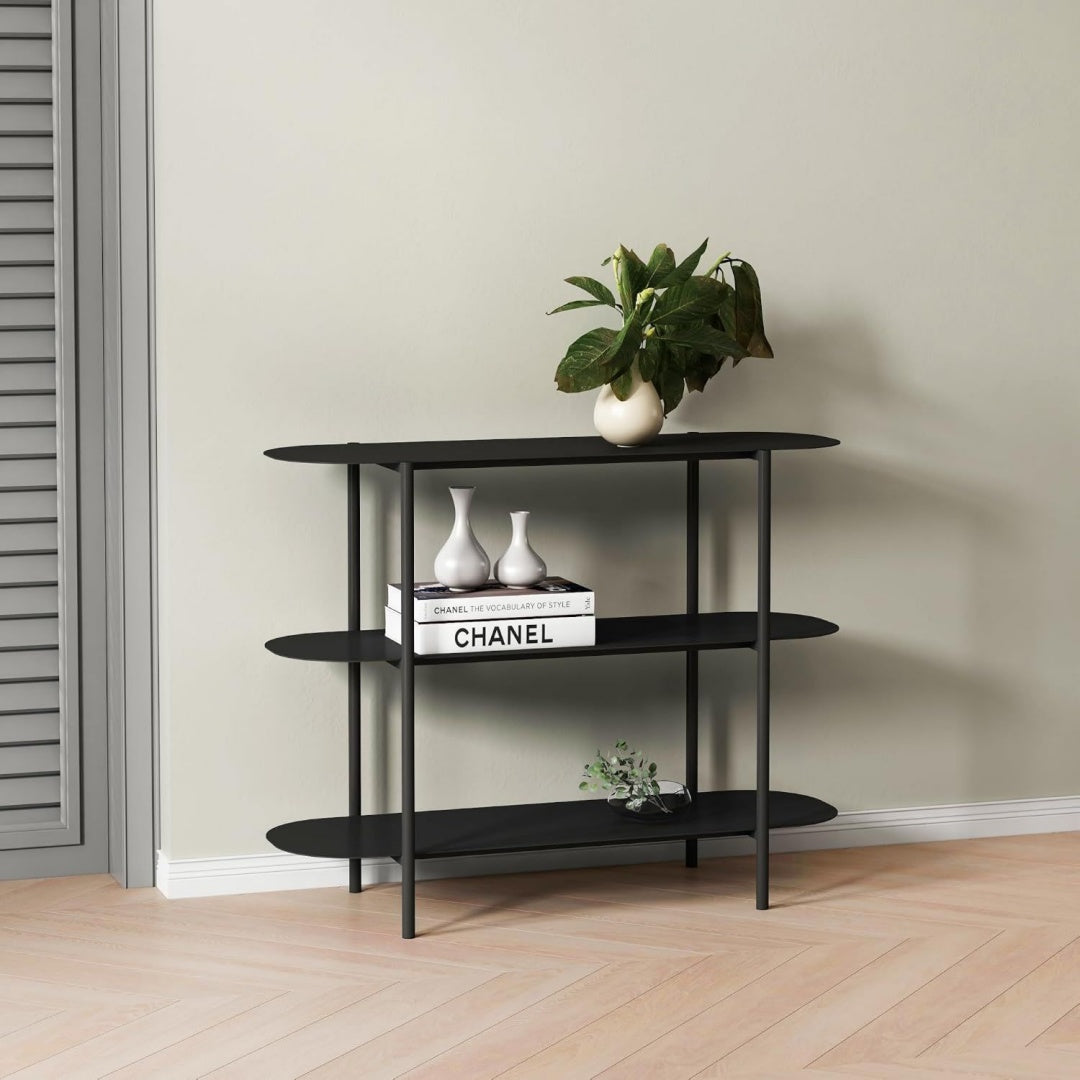 Style classique console gris 70 x 90 x 32 cm